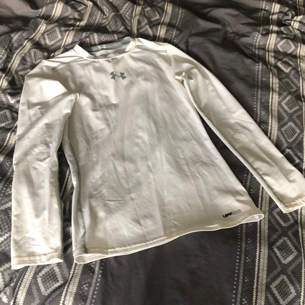 Boys under armour long sleeve heat gear